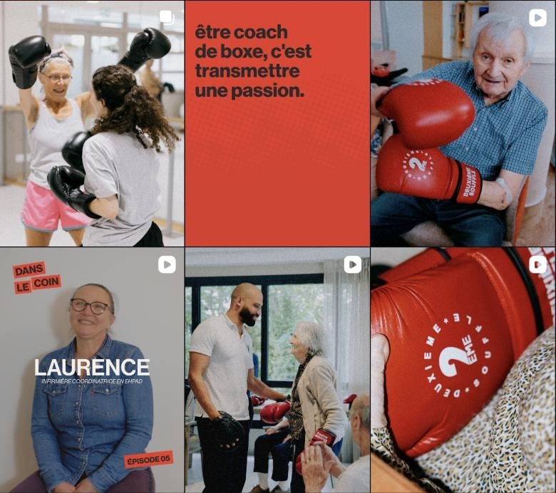 Un feed Instagram cohérent, construit dans la durée